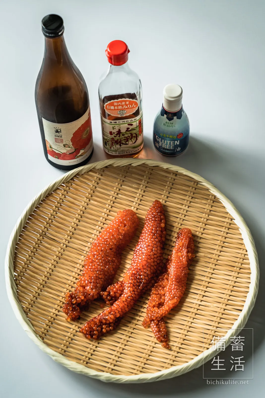 生筋子から仕込む、いくらの醤油漬けの作り方