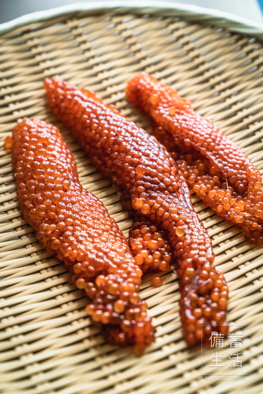 生筋子から仕込む、いくらの醤油漬けの作り方