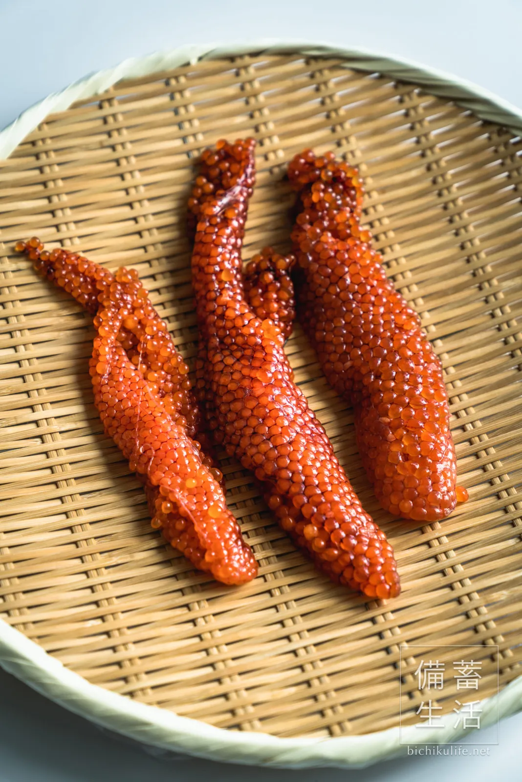 生筋子から仕込む、いくらの醤油漬けの作り方
