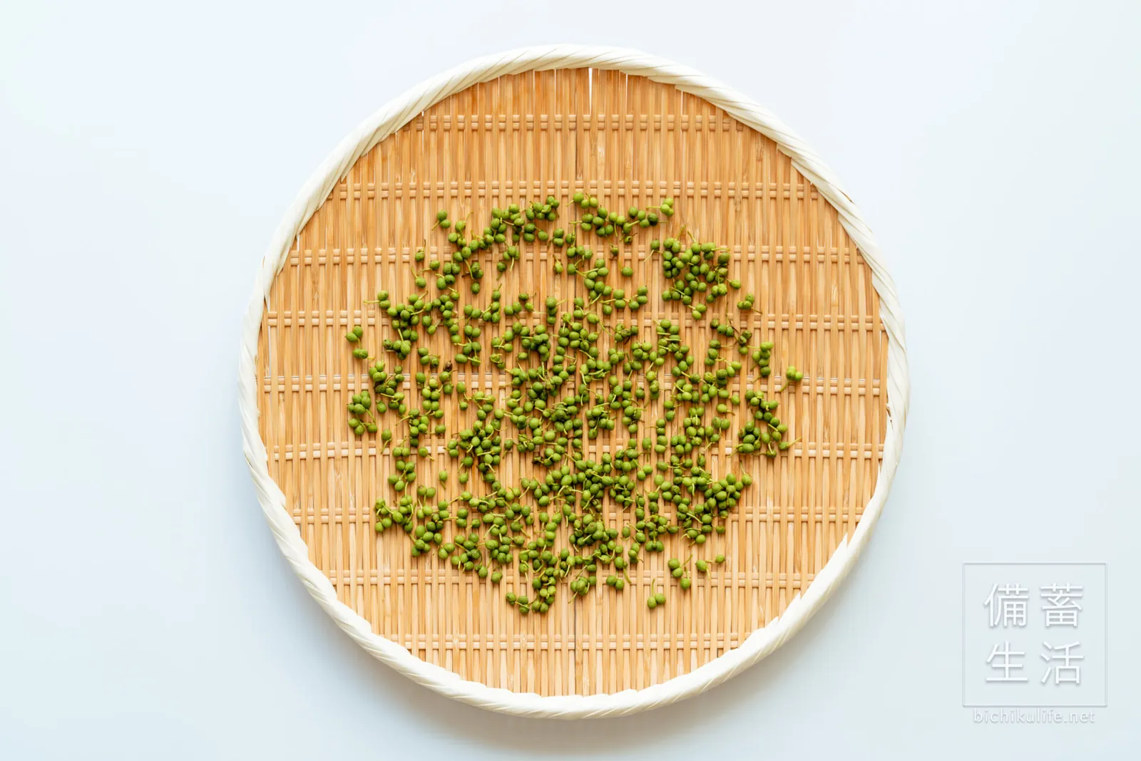 山椒の醤油漬けの作り方・レシピ