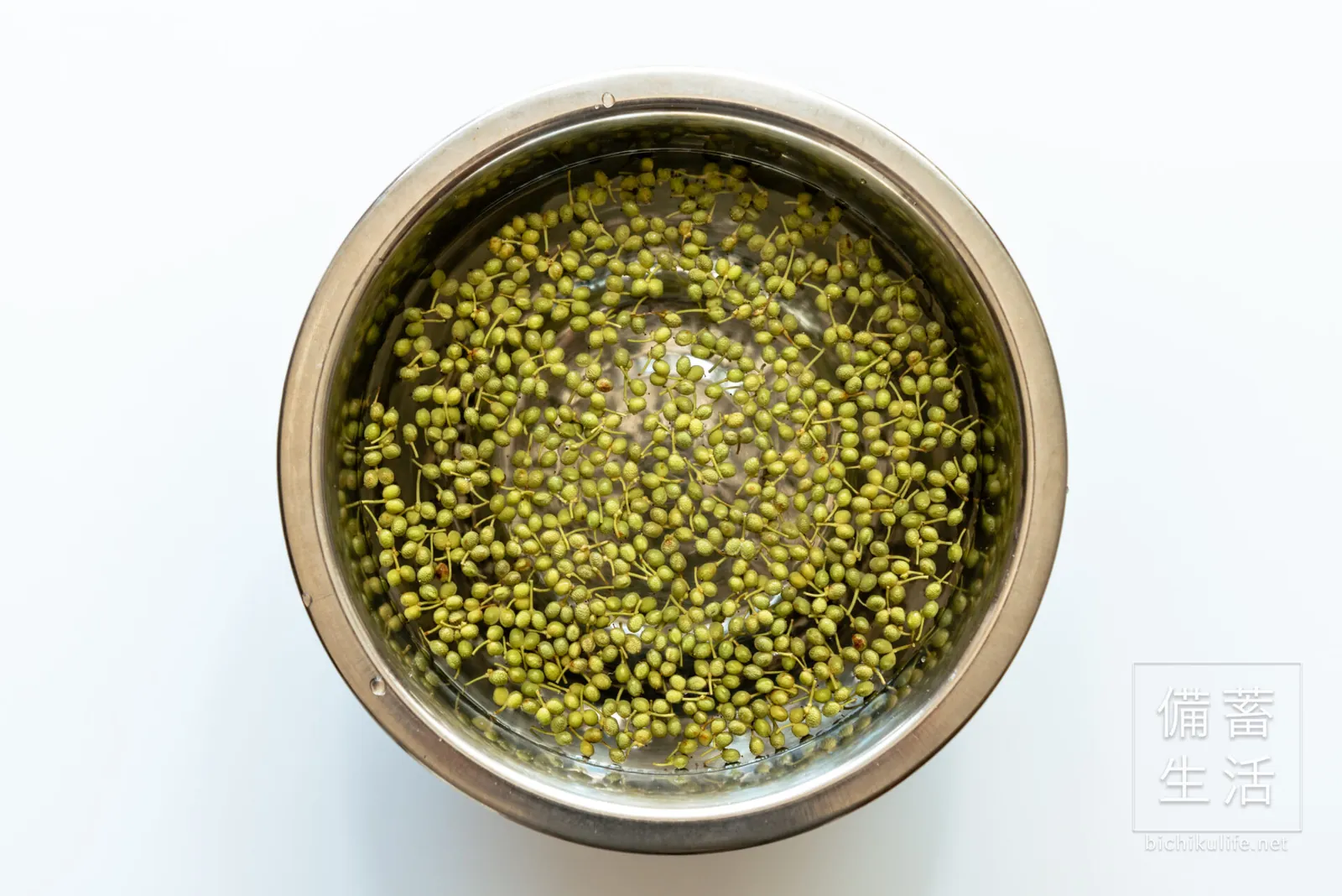 山椒の醤油漬けの作り方・レシピ