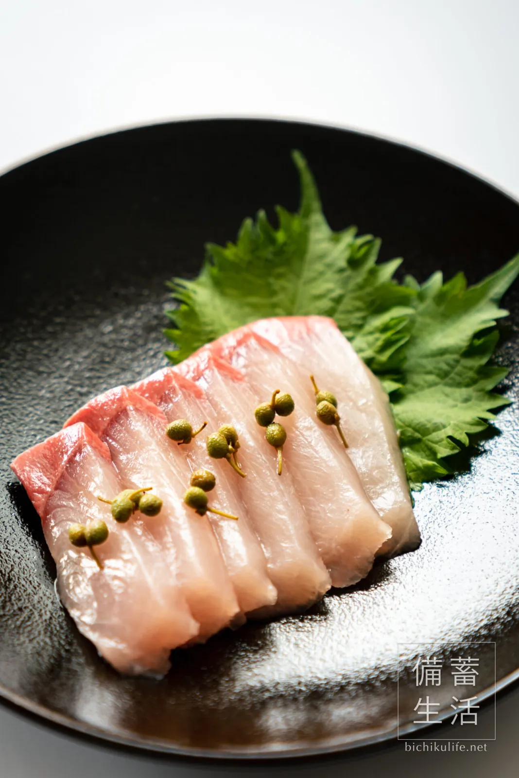 山椒の醤油漬けの作り方・レシピ、ぶりの山椒醤油がけ