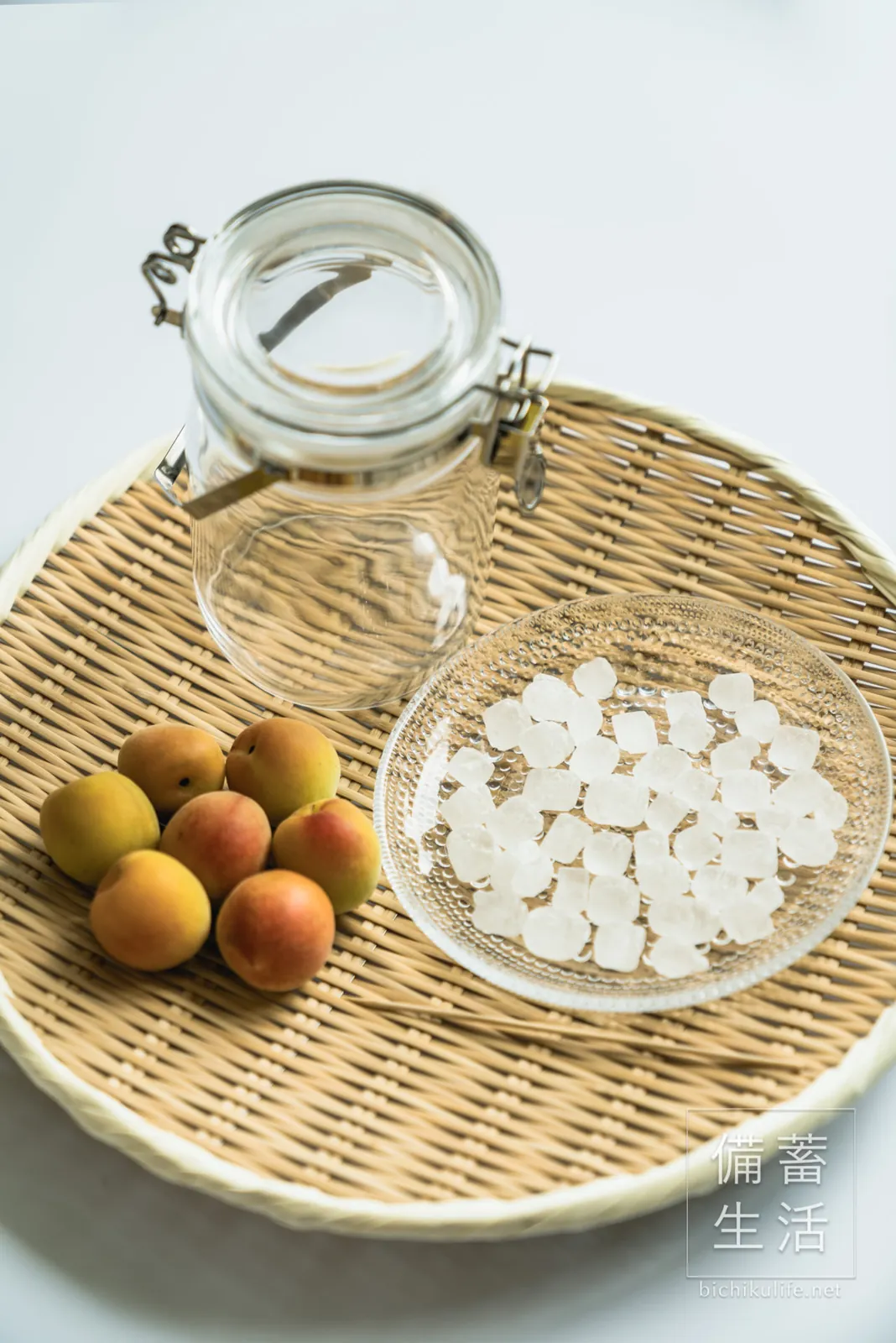 梅酒づくり 自家製梅酒を作るアイデア、完熟南高梅の自家製梅酒の材料