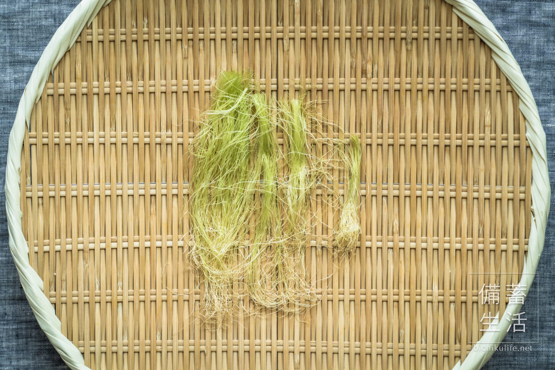 とうもろこしのひげ 干し野菜づくり｜干しトウモロコシのひげの作り方