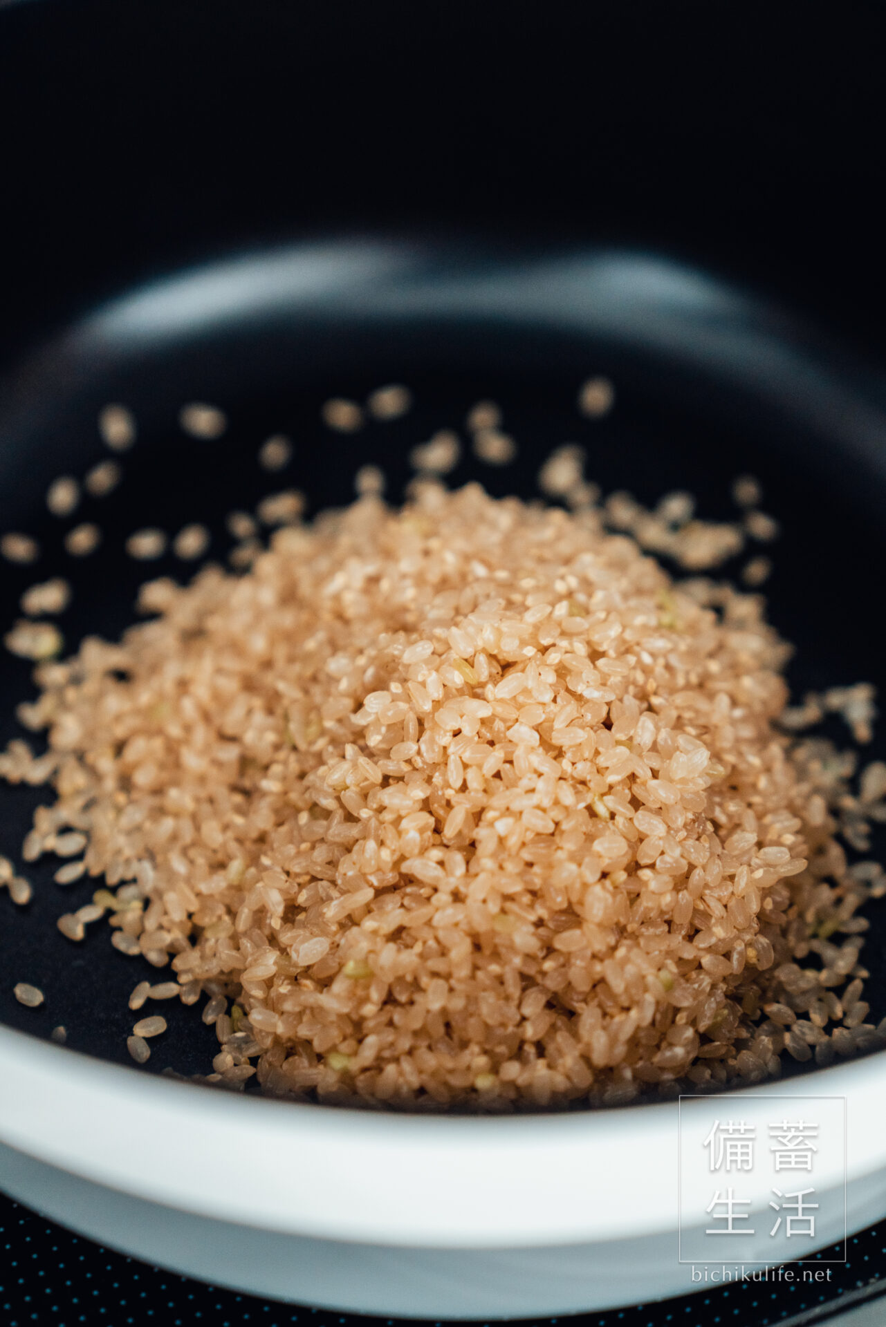 炒り玄米の作り方・レシピ